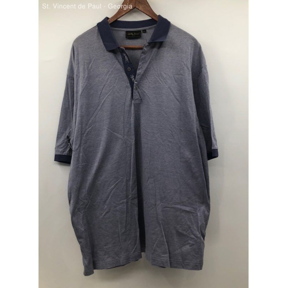 Bobby‎ Jones Blue 90s Ss Golf Polo Shirt - Size Xl